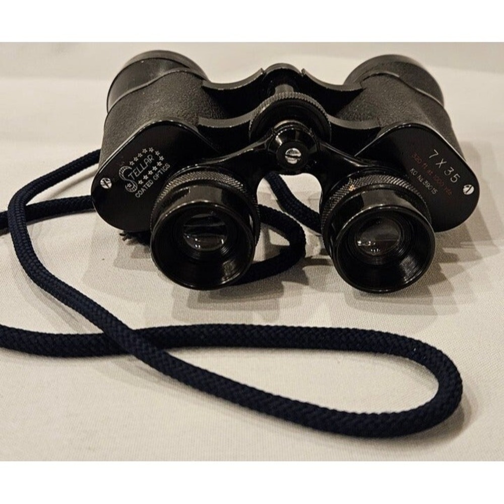 STELLAR Coated Optics 7x35‎ 320 ft @ 1,000 Yds. Binoculars -CASE DAMAGE (7d5)